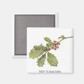 Janae Lehto著「ホリー」 マグネット (正面/裏面)