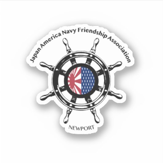 JANAFA-Newportロゴシール シール (正面)