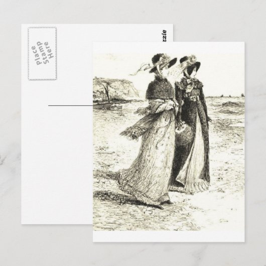 Jane Austenによる説得 ポストカード (正面/裏面)