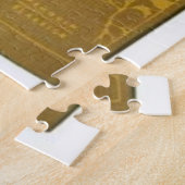 Jane Austenの本 ジグソーパズル (側面)