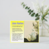 Jane Austenの紹介 ポストカード (スタンド正面)