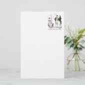 Jane Austenプライド&偏見 便箋 (スタンド正面)