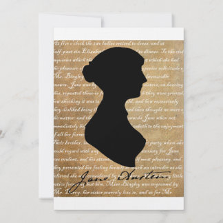 Jane Austenページシルエット