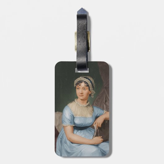 Jane Austen荷物タグ ラゲッジタグ (裏面縦)