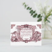 Jane Austen:オランダのボール招待状カード ポストカード (スタンド正面)