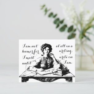 Jane Austen「オン書ズ」引用文はがき ポストカード
