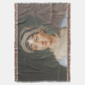 Jane Austen スローブランケット (正面縦)