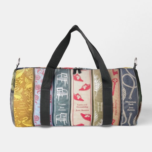 Jane Austen ダッフルバッグ (裏面)