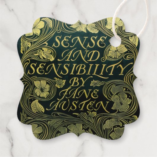 Jane Austen フェイバータグ (裏面)