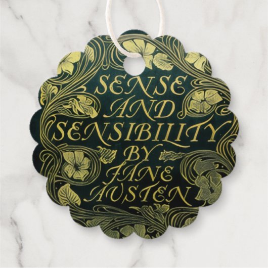 Jane Austen フェイバータグ (裏面)