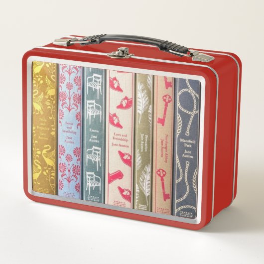 Jane Austen メタルランチボックス (正面)