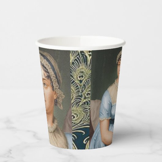 Jane Austen 紙コップ (左)