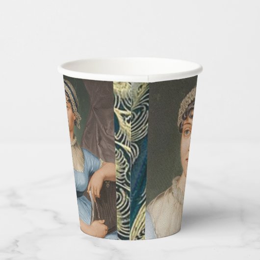 Jane Austen 紙コップ (右)