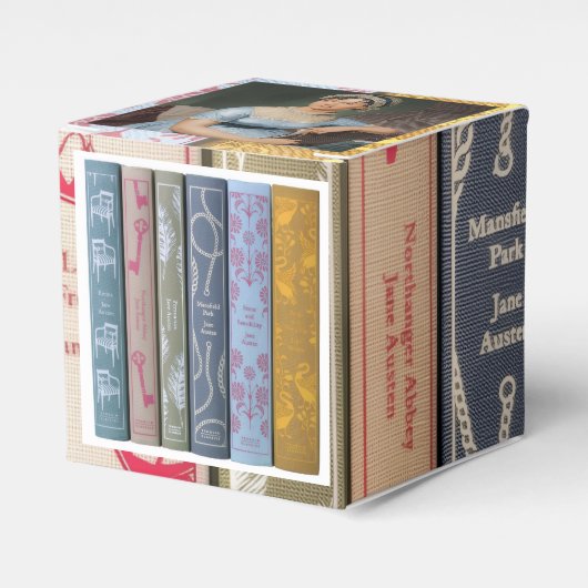 Jane Austen and her books フェイバーボックス (正面サイド)