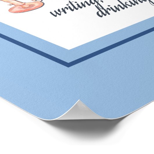 Jane Austen art ポスター (角)