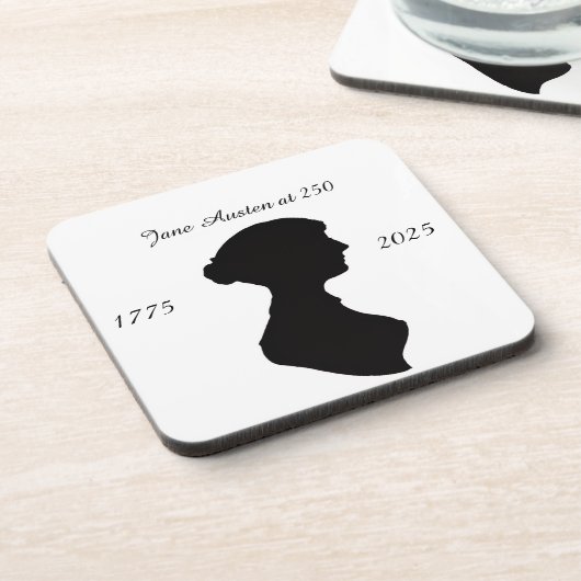 Jane Austen at 250 コースター (左側)