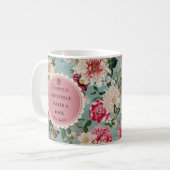 Jane Austen Book Quote Mug コーヒーマグカップ (正面左)