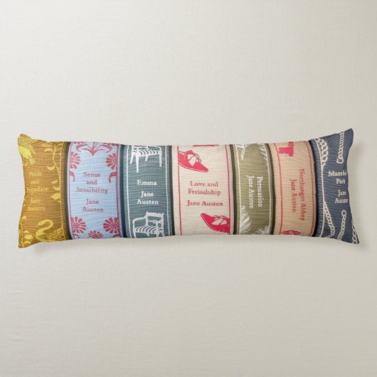 Jane Austen Books ボディピロー (裏面)