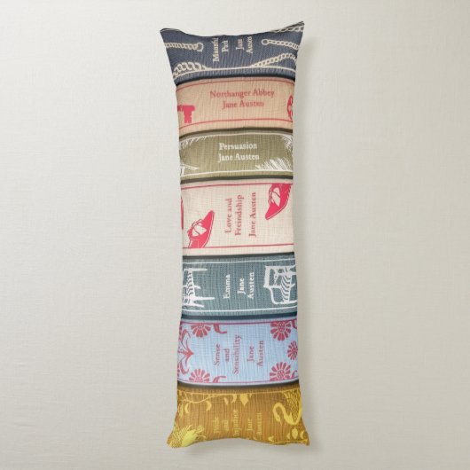 Jane Austen Books ボディピロー (裏面 (縦))
