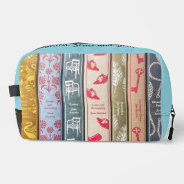 Jane Austen Books + Quote (blue) ドップキット