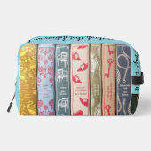 Jane Austen Books + Quote (blue) ドップキット (裏面)