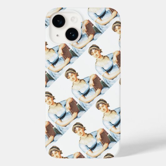 Jane Austen Case-Mate iPhoneケース iPhone 14ケース (裏面)