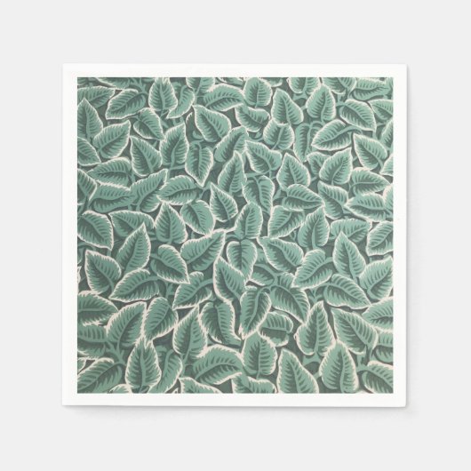 Jane Austen Home Wallpaper スタンダードカクテルナプキン (正面)