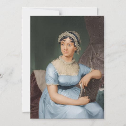 Jane Austen invites マグネット招待状 (正面)
