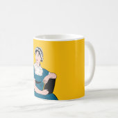 Jane Austen mug makes a great gift! コーヒーマグカップ (正面右)