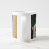 Jane Austen Novel Quote (green) ジャンボコーヒーマグカップ (裏面)