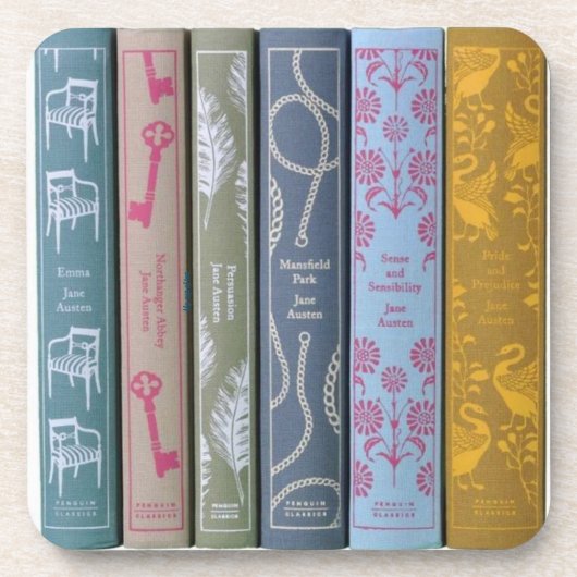 Jane Austen novels   コースター (正面)