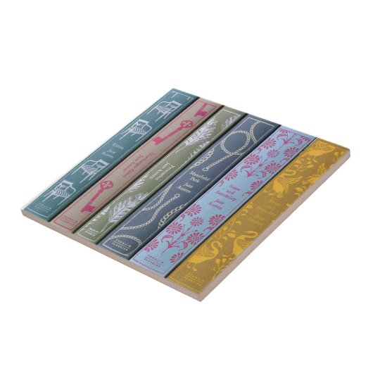 Jane Austen Novels タイル (側面)