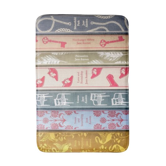 Jane Austen Novels バスマット (正面縦)