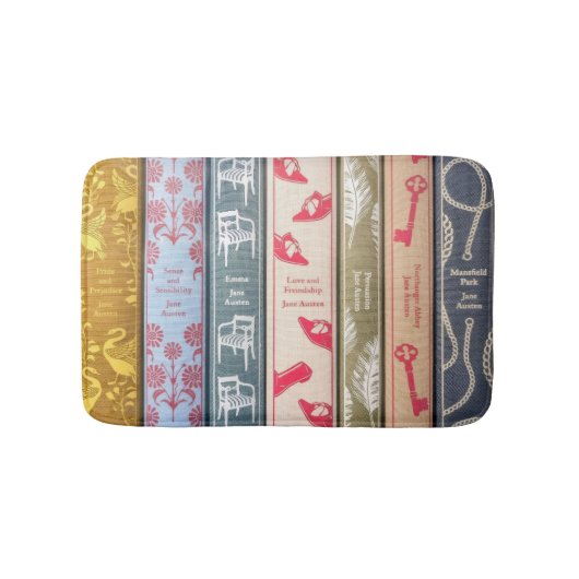 Jane Austen Novels バスマット (正面)