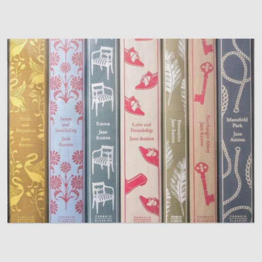 Jane Austen Novels 薄葉紙 (正面)