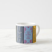 Jane Austen novels are my cup of tea エスプレッソカップ (正面右)