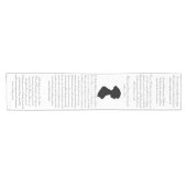 Jane Austen Novels' First Lines ショートテーブルランナー (横)