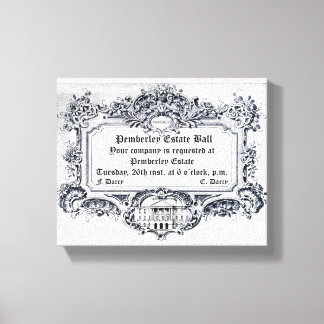 Jane Austen: Pemberley Estate Ball キャンバスプリント