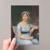 Jane Austen portrait アクリル招待状 (インサイチュ (ポータブル))