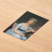 Jane Austen portrait アクリル招待状 (レイダウン)