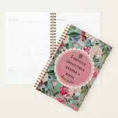 Jane Austen Quote "Prefer a Book" プランナー手帳 (ディスプレー)