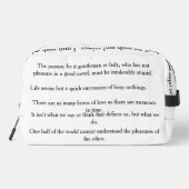 Jane Austen Quotes ドップキット (裏面)
