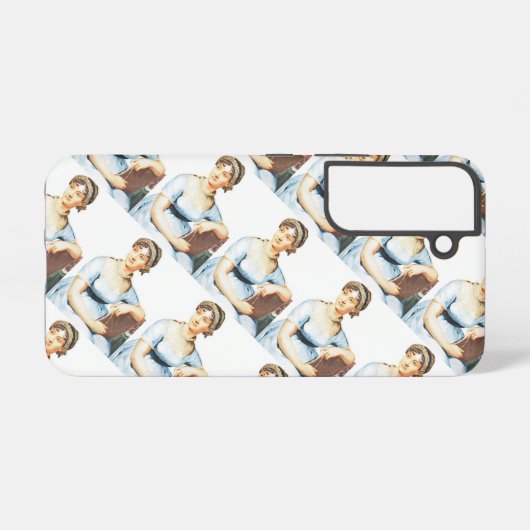 Jane Austen Samsung Galaxyケース (裏面横)
