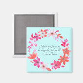 Jane Austen Self-Care Quote – Mansfield Park  マグネット (正面/裏面)