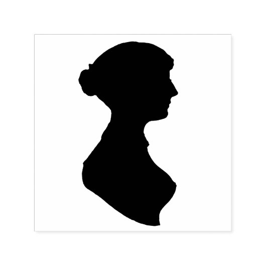Jane Austen Silhouette セルフインキングスタンプ (デザイン)