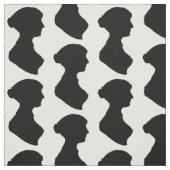 Jane Austen silhouette ファブリック (見本)