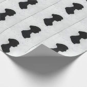 Jane Austen Silhouette ラッピングペーパー (角)