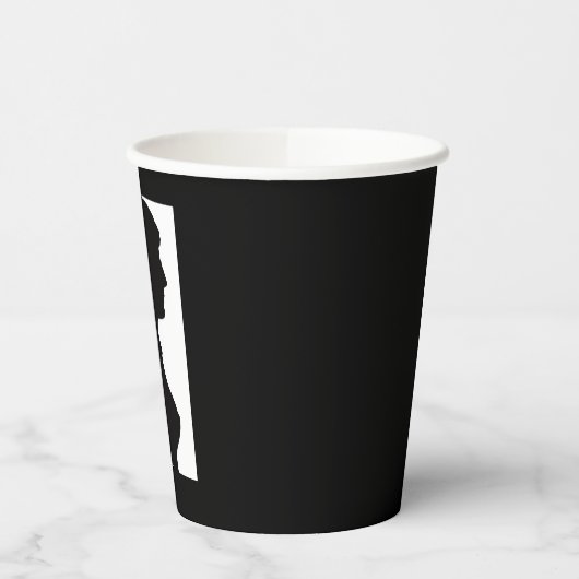 Jane Austen Silhouette 紙コップ (左)