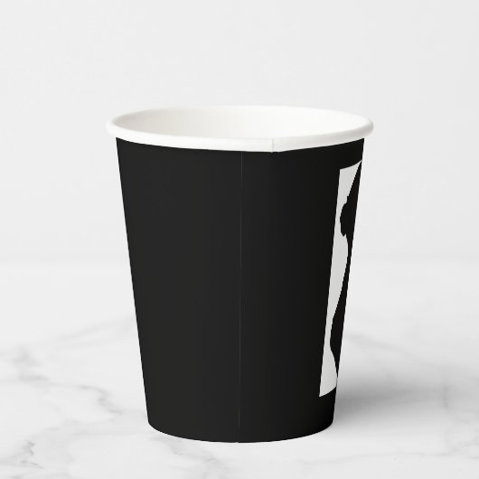 Jane Austen Silhouette 紙コップ (右)