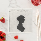 Jane Austen Silhouette Napkins スタンダードランチョンナプキン (インサイチュ)